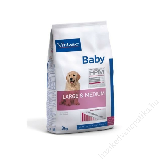 Virbac HPM Preventive Dog Baby Medium&Large  3 kg