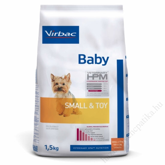 Virbac HPM Preventive Baby Small&Toy 1,5kg
