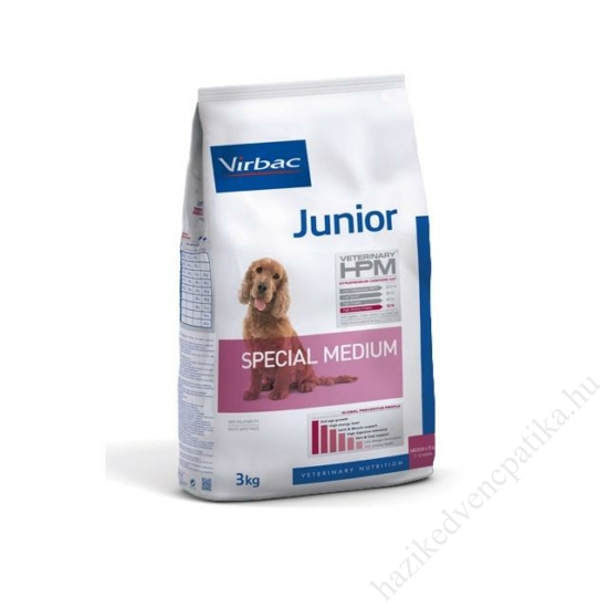  Virbac HPM Dog Preventive Junior Medium 3 kg