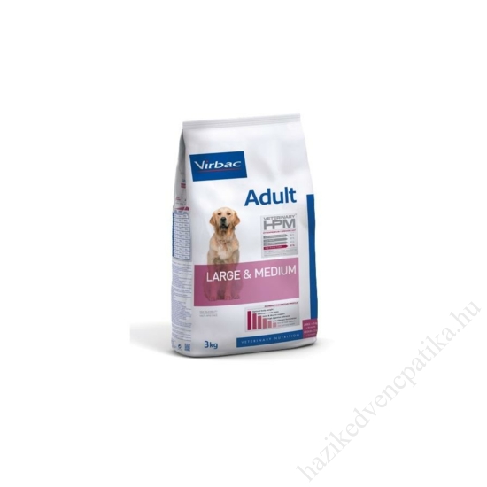  Virbac HPM Dog Preventive Adult Medium&Large 3 kg