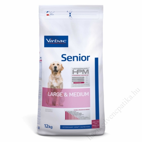 Virbac HPM Preventive Dog Senior Large & Medium 12 kg