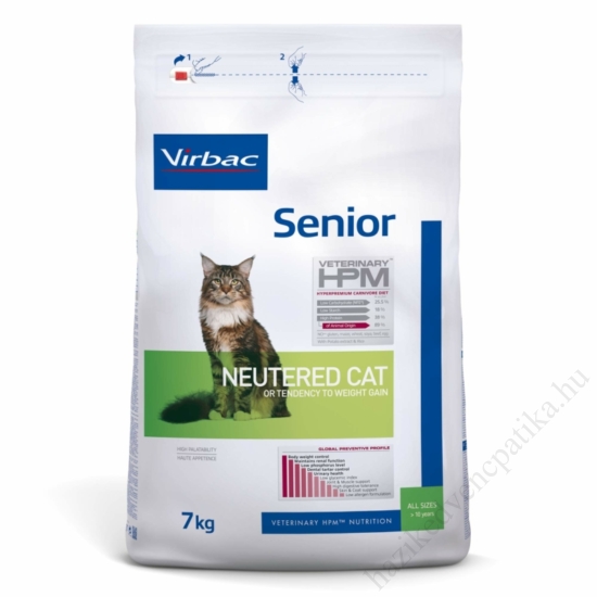 Virbac HPM Senior Neutered Cat 7kg