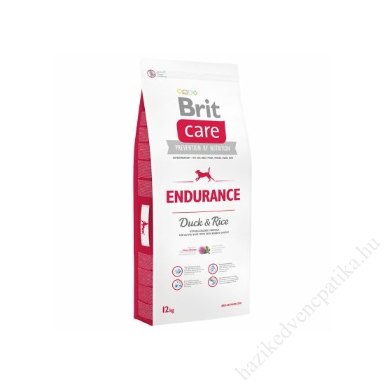 Brit Care Endurance Adult Duck&Rice 12kg/zsák