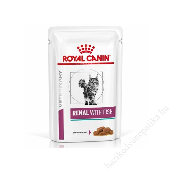Royal Canin macskatáp nedves Renal Fish 85g