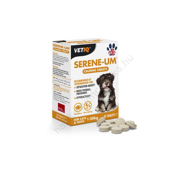 M&C Vetiq Serene-Um tabletta 1-20kg 30x