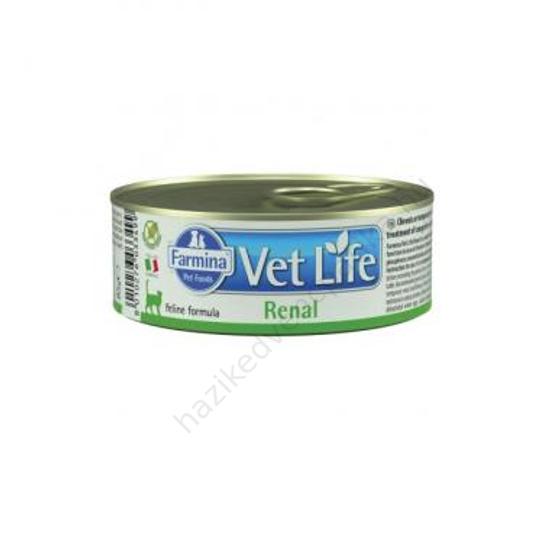 Vet Life macskatáp nedves Renal 85 g 