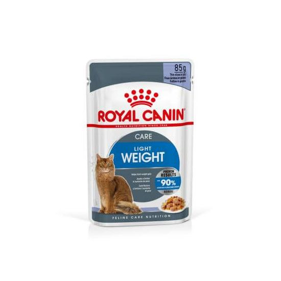 Royal Canin Light Weight Care nedves macskaeledel szószban