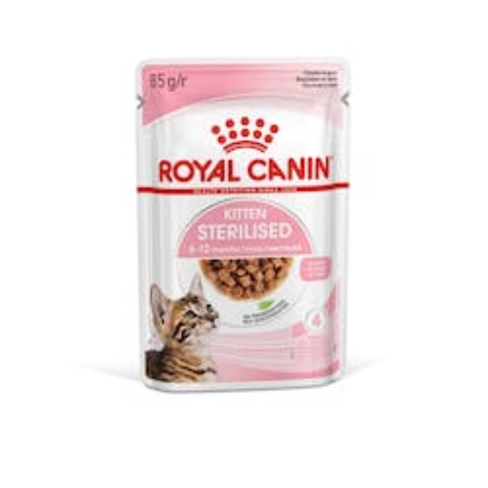 Royal Canin Kitten Sterilised nedves macskaeledel  6-12hó-ig