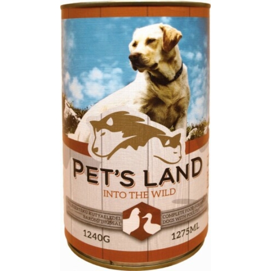 Pet's Land Dog Baromfihússal 1240gr