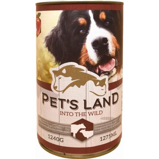 Pet's Land Dog Marhamájjal & Bárányhússal 1240gr