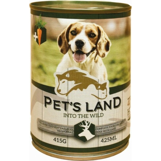 Pet's Land Dog Vadhússal 415gr